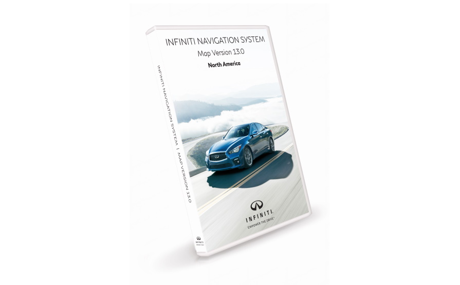 INFINITI Navigation First Generation SD Map Update Version 13 for United States and Canada product photo