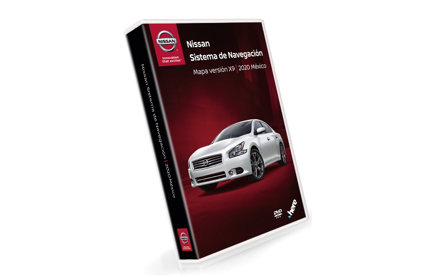 Nissan Navigation Third Gen DVD Map Update 2020 for Mexico product photo